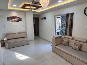 Living Room in 2 BHK Apartment at LS Laxmi Avenue, Wakad – for Rent