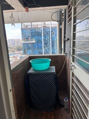 Balcony in 2 BHK Apartment at LS Laxmi Avenue, Wakad – for Rent