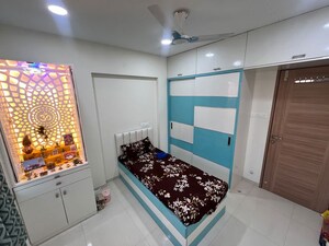 Bedroom in 2 BHK Apartment at LS Laxmi Avenue, Wakad – for Rent