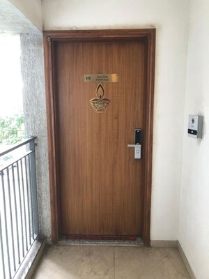 Balcony in 2 BHK Apartment at Amanora Gold Towers, Hadapsar – for Rent