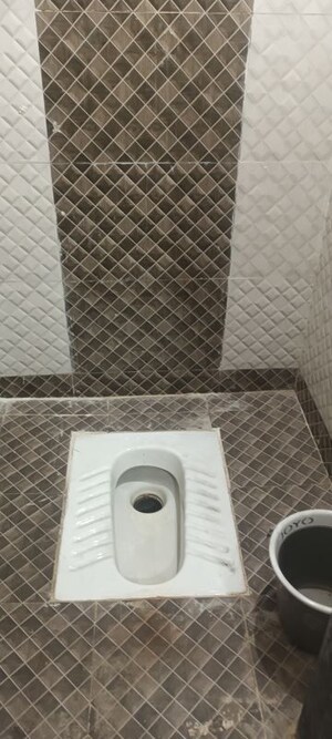Bathroom in 1 RK Independent House at Kopar Khairane Sector 2 – for Rent