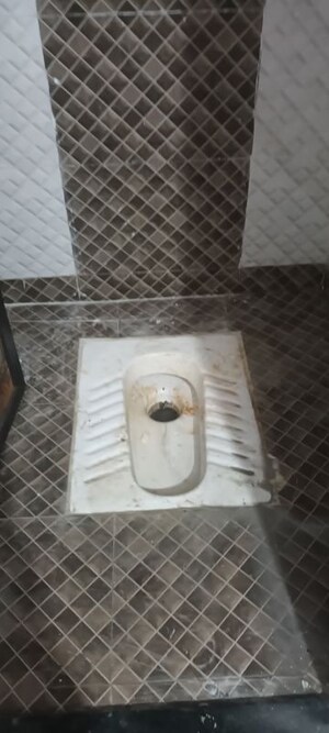 Bathroom in 1 RK Independent House at Kopar Khairane Sector 2 – for Rent