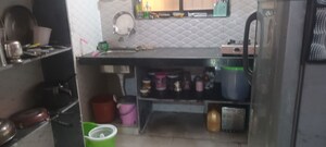 Kitchen in 1 RK Independent House at Kopar Khairane Sector 2 – for Rent