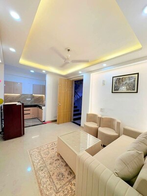 Living Room in 1 BHK Builder Floor at Saket – for Rent