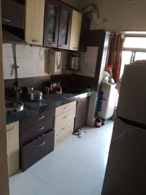Kitchen in 1 BHK Apartment at Ghansoli Sector 6 – for Rent