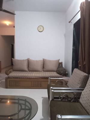 Living Room in 1 BHK Apartment at Ghansoli Sector 6 – for Rent