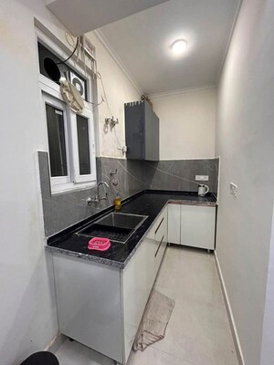 Kitchen in 1 BHK Builder Floor at Saket – for Rent