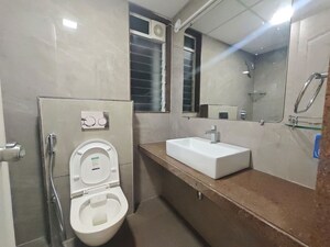 Bathroom in 2 BHK Apartment at Arihant Aspire, Palaspe Phata – for Rent