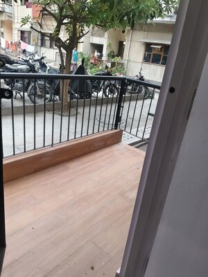 Balcony in 1 BHK Apartment at Arawali Apartments, Sector 52 – for Rent