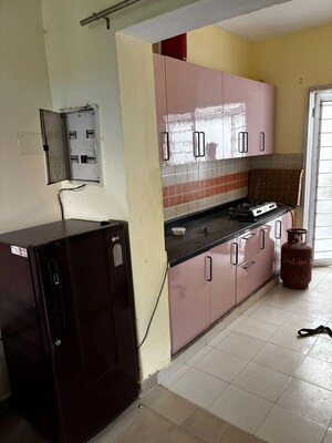 Kitchen in 3 BHK Villa at Ansal Sushant Golf City, Sushant Golf City – for Rent
