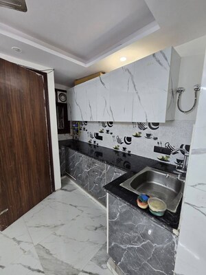 Kitchen in 1 BHK Builder Floor at Saket – for Rent