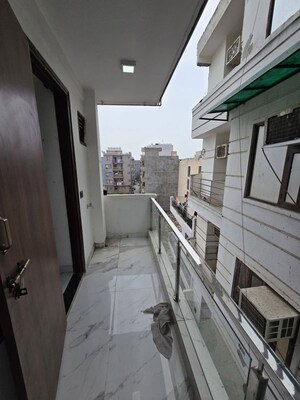 Balcony in 1 BHK Builder Floor at Saket – for Rent