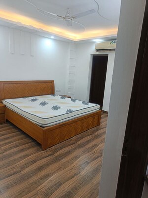 Bedroom in 3 BHK Builder Floor at Ansal Sushant Lok I, Sector 43 – for Rent