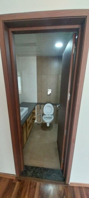 Bathroom in 3.5 BHK Apartment at LnT Raintree Boulevard, Hebbal – for Rent
