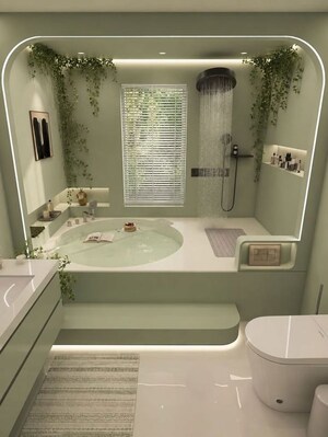 Bathroom in 2 BHK Villa at Chikkaballapur – for Sale