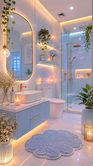 Bathroom in 2 BHK Villa at Chikkaballapur – for Sale