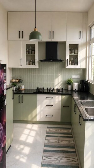 Kitchen in 2 BHK Villa at Chikkaballapur – for Sale