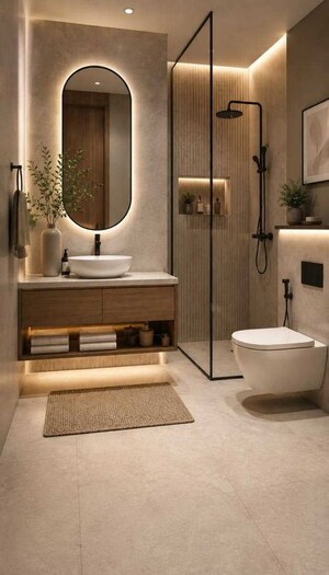Bathroom in 2 BHK Villa at Chikkaballapur – for Sale