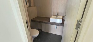 Bathroom in 2 BHK Apartment at LnT The Villas At Seawoods Residences, Seawoods – for Rent