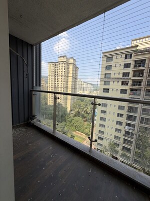 Balcony in 2 BHK Apartment at Narang Rozanne by Courtyard, Pokhran Road No Two – for Rent