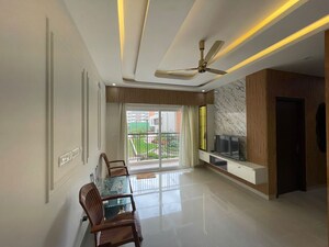 Living Room in 2 BHK Apartment at Adarsh Greens Phase 2, Kogilu – for Rent