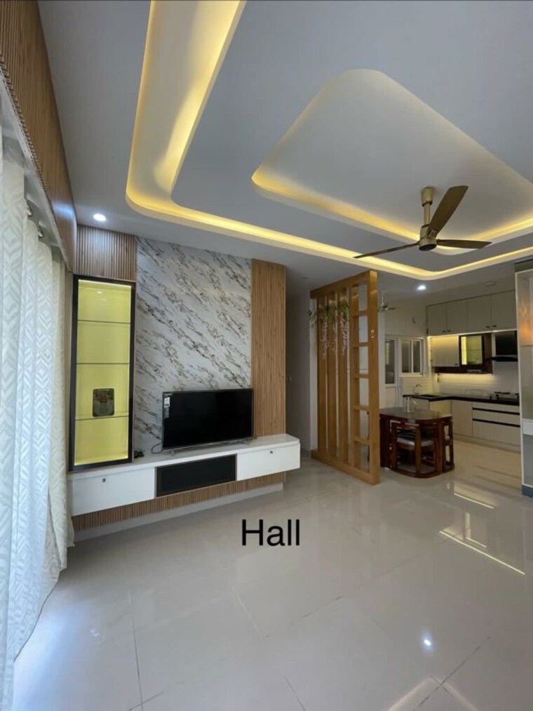 Living Room, adarsh-greens-phase-2 2 Bedroom 1005 Sq.Ft. Apartment In Kogilu Bangalore 10792623
