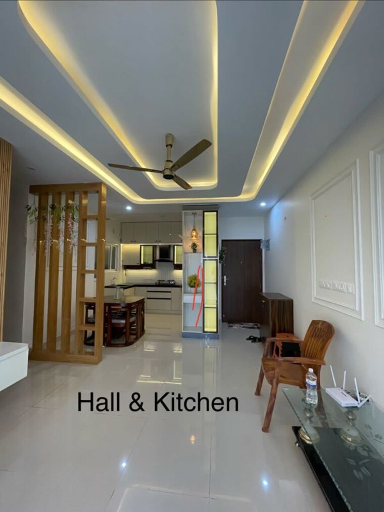 Living Room, adarsh-greens-phase-2 2 Bedroom 1005 Sq.Ft. Apartment In Kogilu Bangalore 10792623