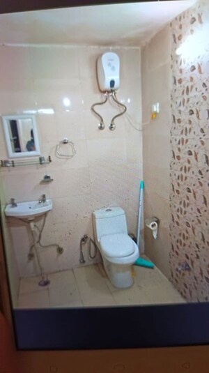 Bathroom in 2 BHK Builder Floor at Malviya Nagar – for Rent
