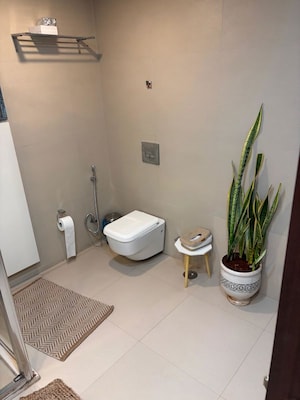 Bathroom in 4 BHK Apartment at Suyog Platinum Tower, Sangamvadi – for Sale