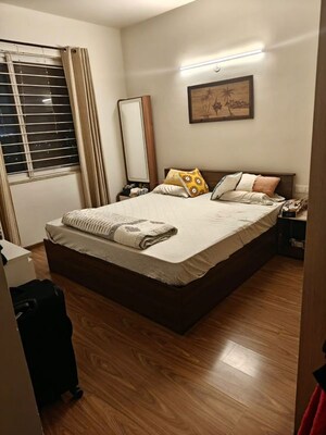 Bedroom in 2.5 BHK Apartment at Prestige Misty Waters, Hebbal – for Rent