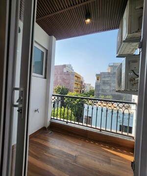 Balcony in 2 BHK Builder Floor at Saket – for Rent