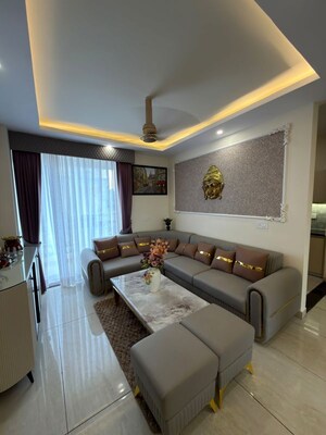 Living Room in 3 BHK Apartment at KharaR-Kurali Highway – for Sale