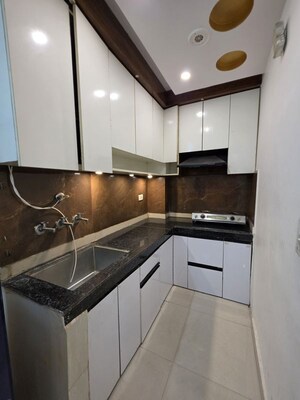 Kitchen in 2 BHK Builder Floor at Mohan Garden – for Rent