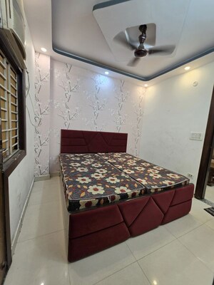 Bedroom in 2 BHK Builder Floor at Mohan Garden – for Rent