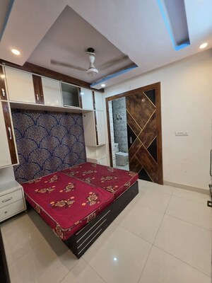 Bedroom in 2 BHK Builder Floor at Mohan Garden – for Rent