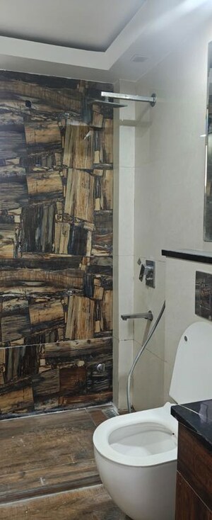 Bathroom in 3 BHK Apartment at Sector 9 Dwarka – for Rent