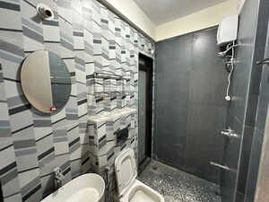 Attached Bathroom in 1 BHK Apartment at Hill View CHS Haware City, Haware City – for Rent