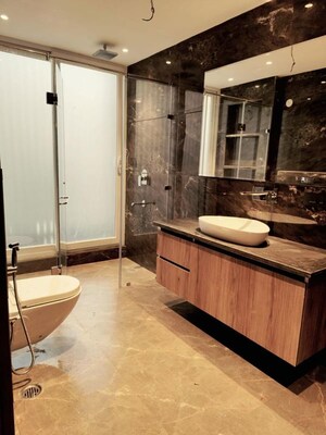 Bathroom in 4 BHK Builder Floor at Nirvana Country – for Rent