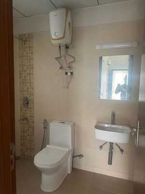 Bathroom in 2.5 BHK Apartment at Signature Global Park 4 and 5, Sohna Sector 36 – for Rent