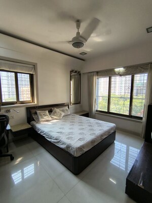 Staircase in 3 BHK Apartment at Vasant Valley Complex, Malad East – for Rent
