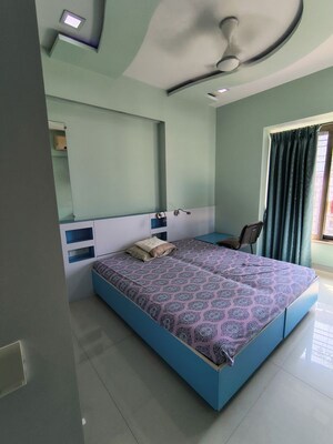 Staircase in 3 BHK Apartment at Vasant Valley Complex, Malad East – for Rent