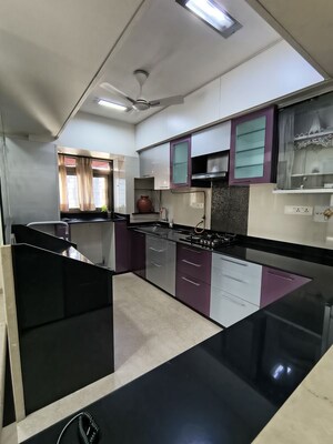 Staircase in 3 BHK Apartment at Vasant Valley Complex, Malad East – for Rent