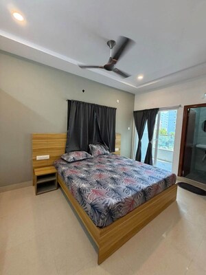Bedroom in 1 RK Apartment at KK Residency Gachibowli, Gachibowli – for Rent