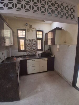 Kitchen in 2 BHK Builder Floor at Rohini Sector 23 – for Rent