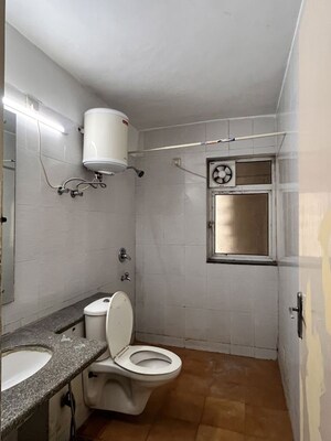 Bathroom in 3 BHK Apartment at Unitech Escape, Sector 50 – for Rent