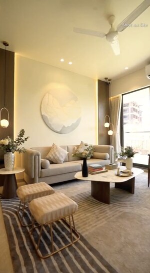Living Room in 3 BHK Apartment at Kalpataru Radiance, Goregaon West – for Sale