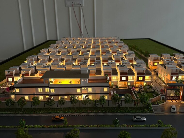 Exterior View, evershine-stonepark 3 Bedroom 2448 Sq.Ft. Villa In Bommasandra Bangalore 10792914