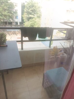 Balcony in 1 BHK Apartment at Tulip Apartments Baner, Baner – for Rent