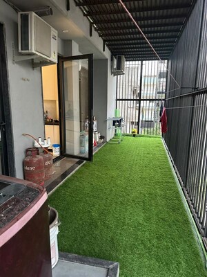 Balcony in 3 BHK Builder Floor at Sector 56 – for Rent