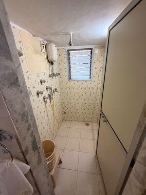 Bathroom in 1 BHK Apartment at Upper Worli – for Rent